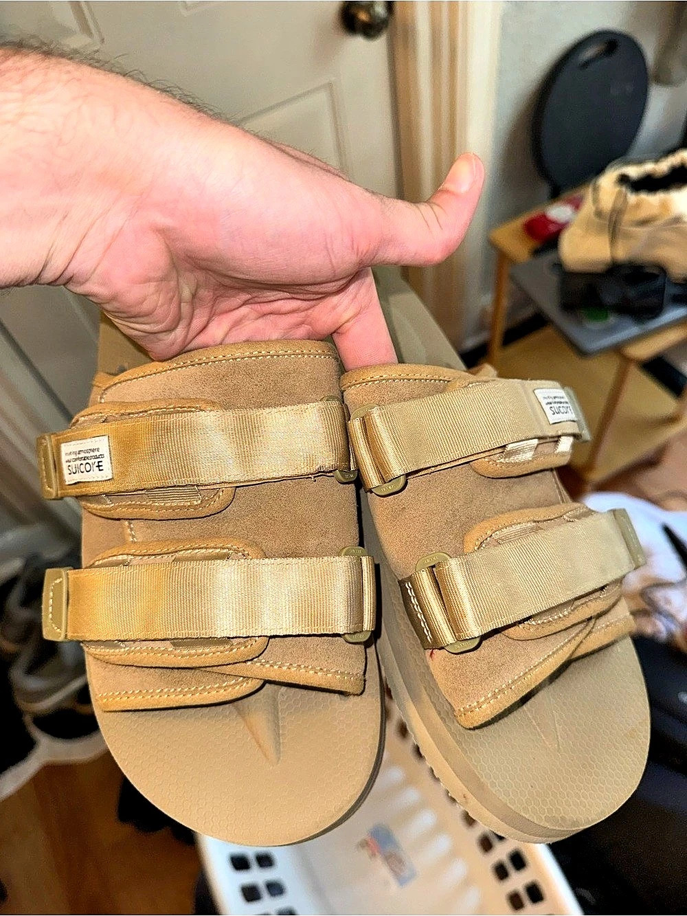 SUICOKE Vibram Men's Sandals Brown EU 44